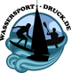 Wassersport-Druck