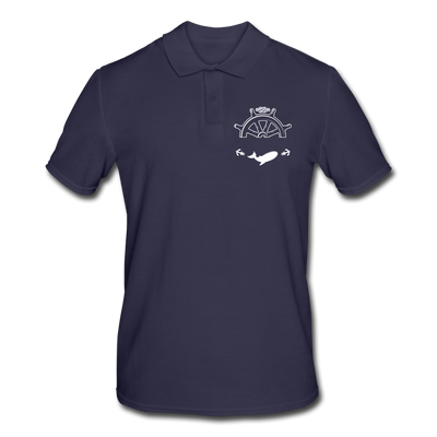 Personalisiertes Herren-Poloshirt für Bootsbegeisterte - Wassersport-Druck