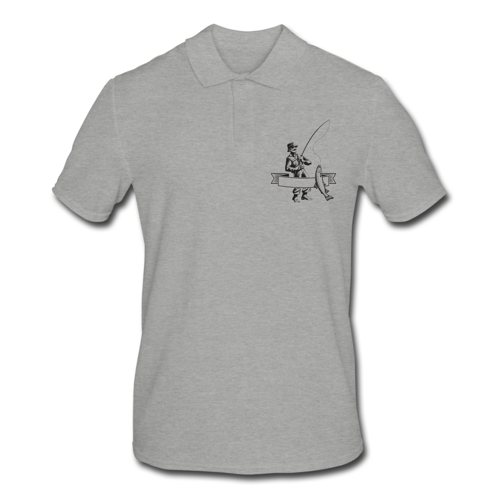 Personalisiertes Herren-Poloshirt für Angler - Wassersport-Druck