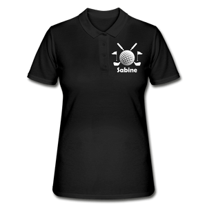 Personalisiertes Damen Golf-Poloshirt - Wassersport-Druck